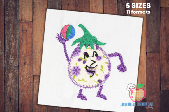 Cartoon Brinja with Ball Applique Review