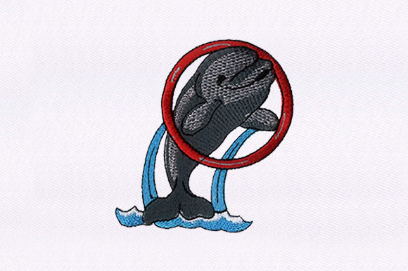 Dolphin Showcasing: A Seasonal Embroidery Review
