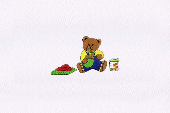 Eating Baby Bear: A Craft Fair Embroidery Review