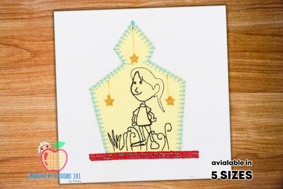 Girl in Liberating Applique: A Seasonal Design Review