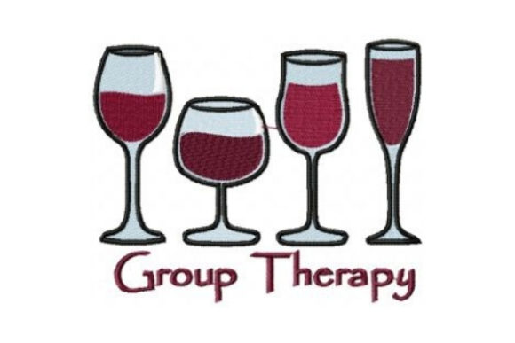 Group Therapy: A Chic Wine Design for Boutique Apparel
